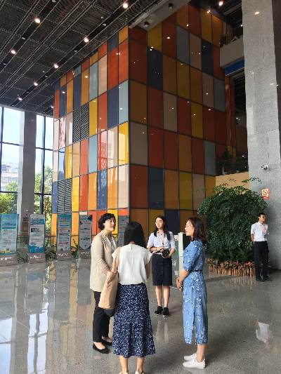 2018년 시립도서관 방문단 중국 황푸구도서관 방문